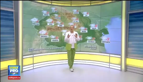 Starea vremii actualizata. Miercuri, din nou ninsori abundente in sudul tarii. Prognoza meteo pana joi