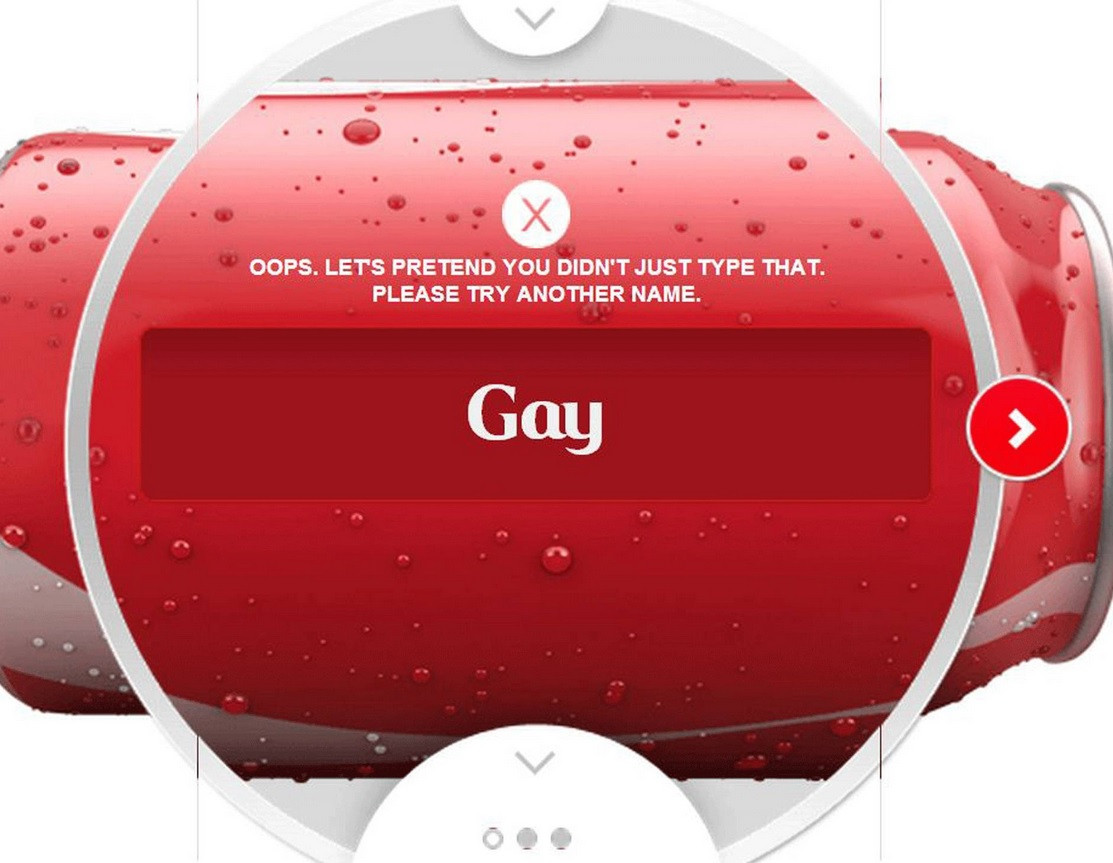 Ce se intampla cand scrii "Gay" in aplicatia lansata de Coca Cola pentru jocurile de iarna de la Soci