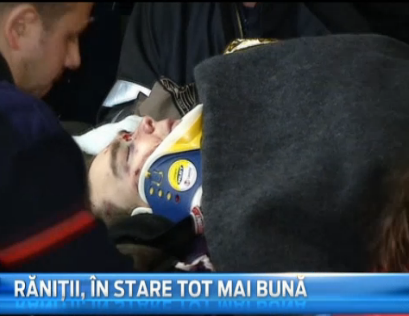 Ranitii internati la Cluj se simt tot mai bine, cu fiecare zi ce trece