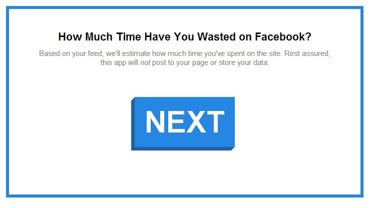 Aplicatia care iti arata cat timp ai pierdut pe Facebook din ziua in care ti-ai facut cont