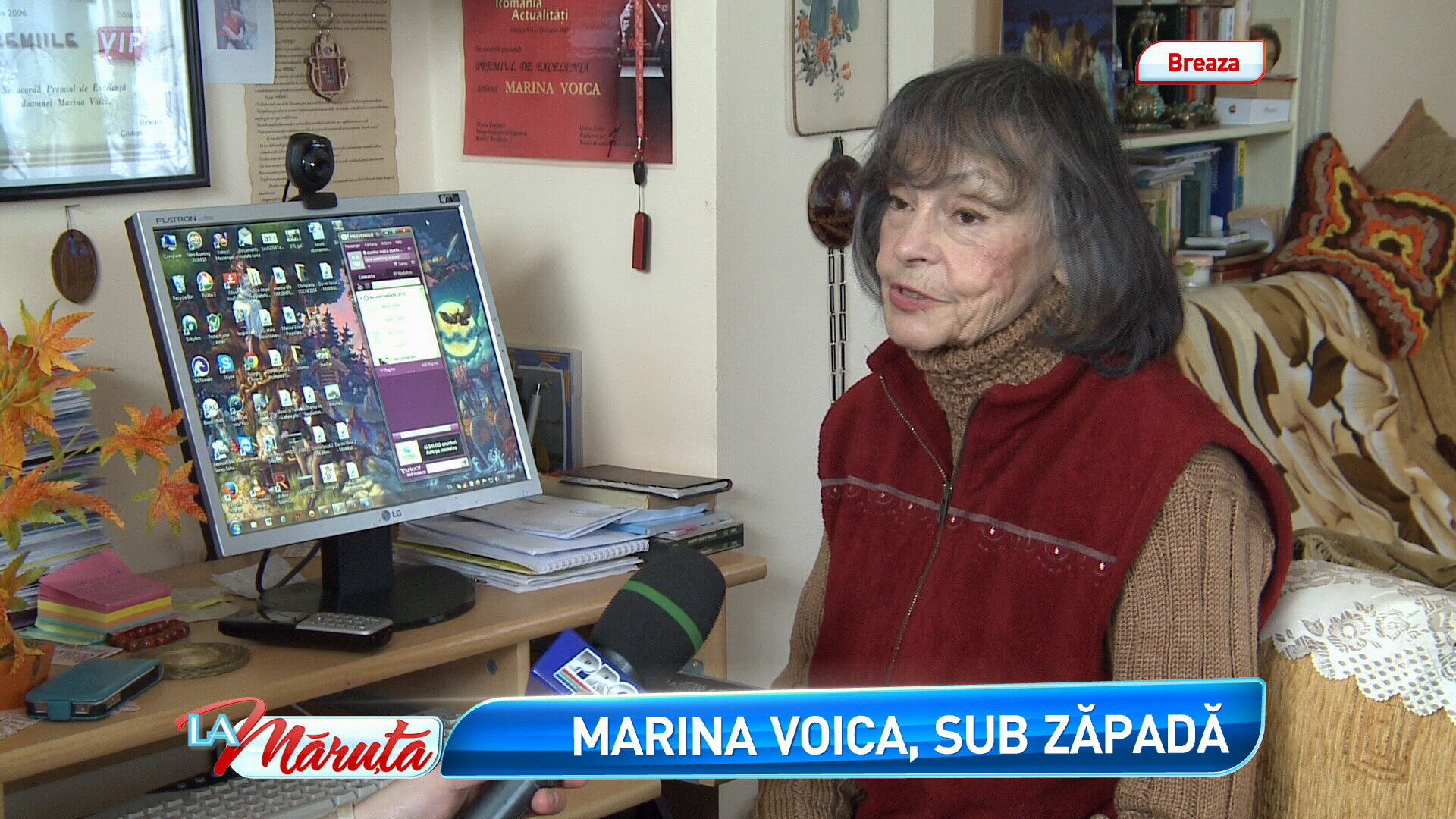 Marina Voica, izolata de zapezi si fara provizii, timp de 2 zile. De unde a venit salvarea