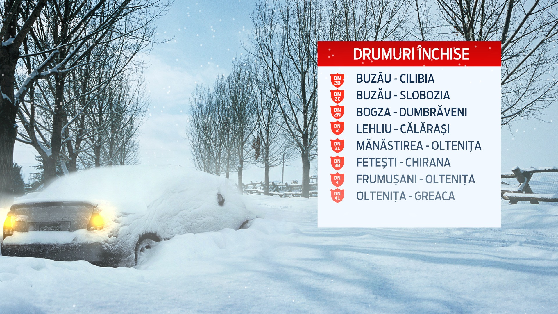 drumuri inchise 29 ianuarie 2014