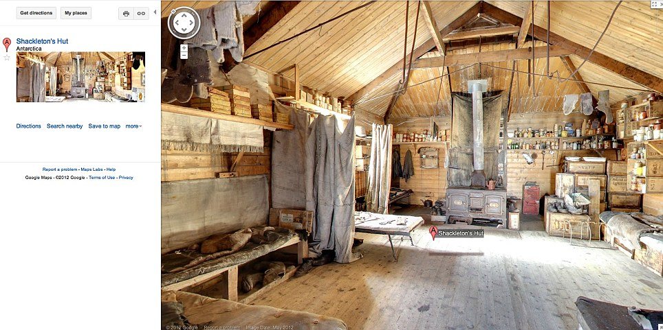 Google Street View - Antarctica
