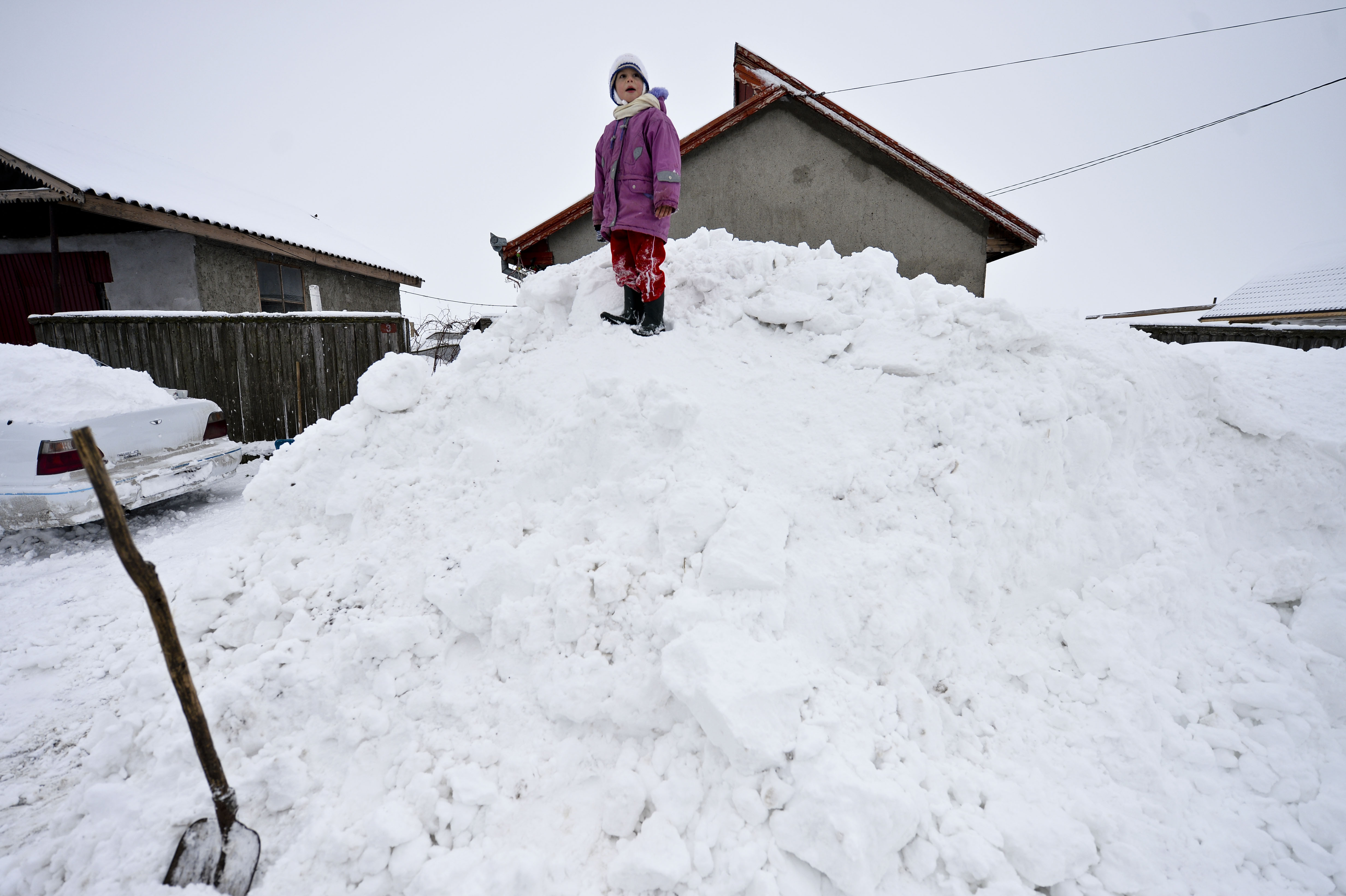 Temperaturi de -24 de grade in estul Transilvaniei. PROGNOZA METEO pentru urmatoarele zile