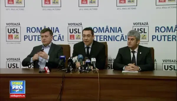 Conferinta de presa USL