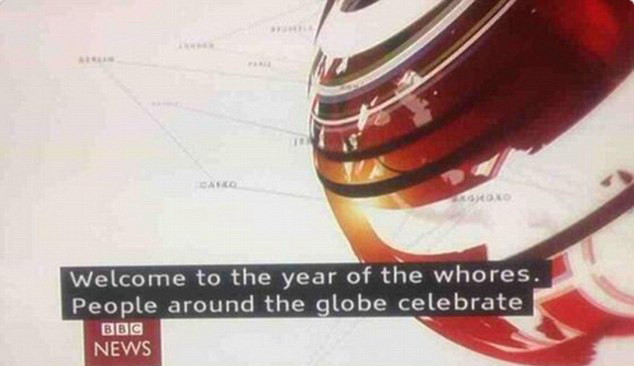 Gafa memorabila a celor de la BBC. Cum a subtitrat televiziunea britanica intrarea in Noul An chinezesc