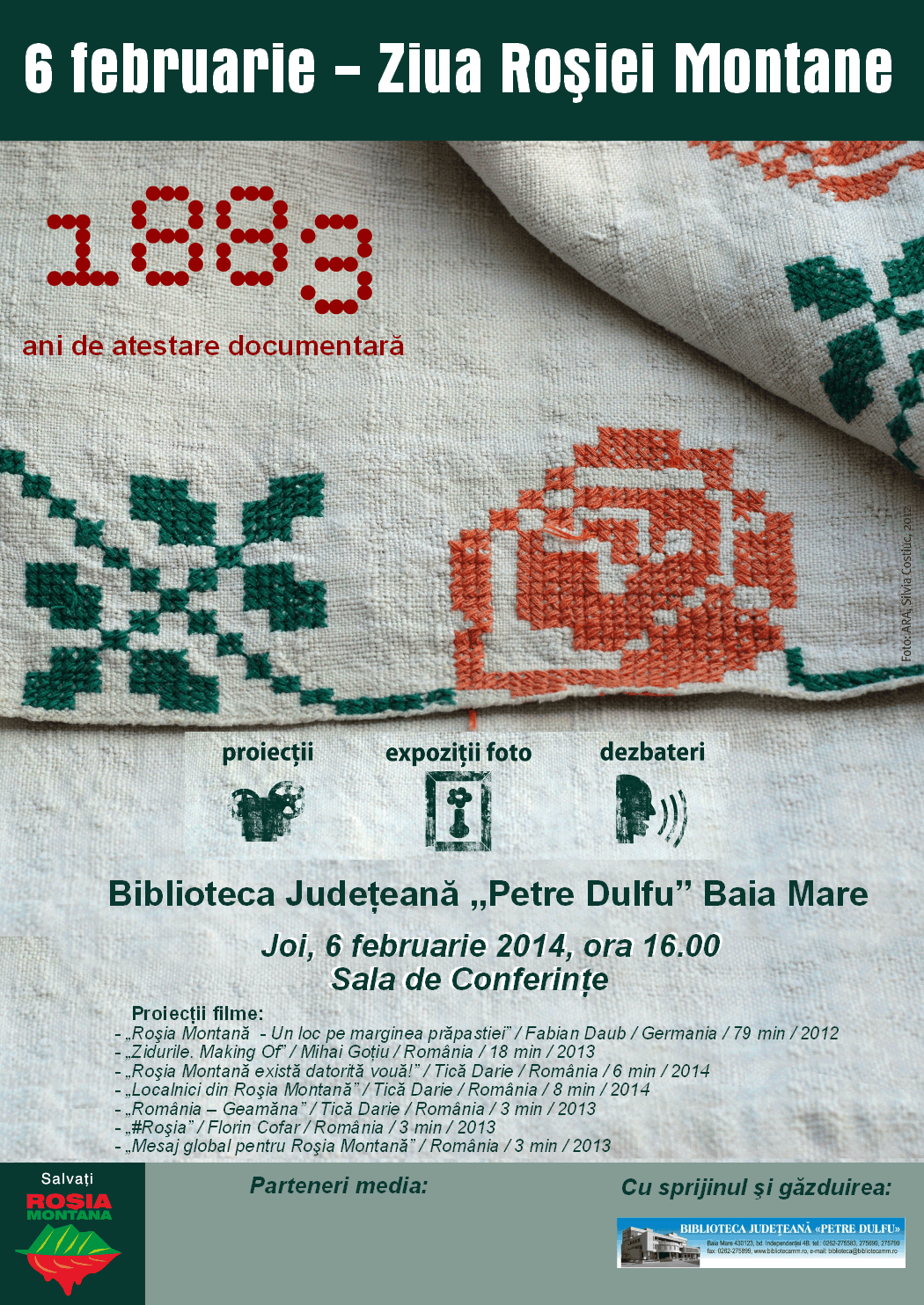 Rosia Montana la ceas aniversar. Baia Mare marcheaza cei 1883 de ani de atestare a celei mai vechi localitati miniere
