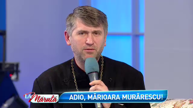 Duhovnicul Marioarei Murarescu, La Maruta. Preotul Cristian Pomohaci a lamurit zvonurile despre viata realizatoarei TV