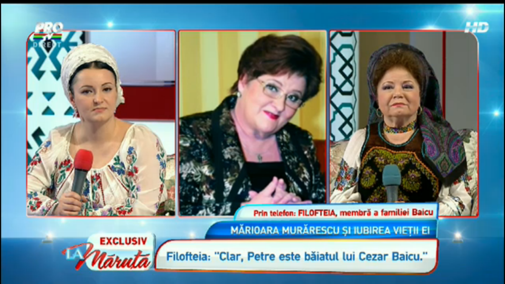 Povestea de dragoste a Marioarei Murarescu cu Cezar Baicu: Cadoul facut de ea a fost ascultat de milioane de romani