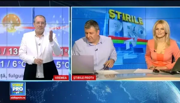 Florin Busuioc prezinta starea vremii din 6 februarie 2014