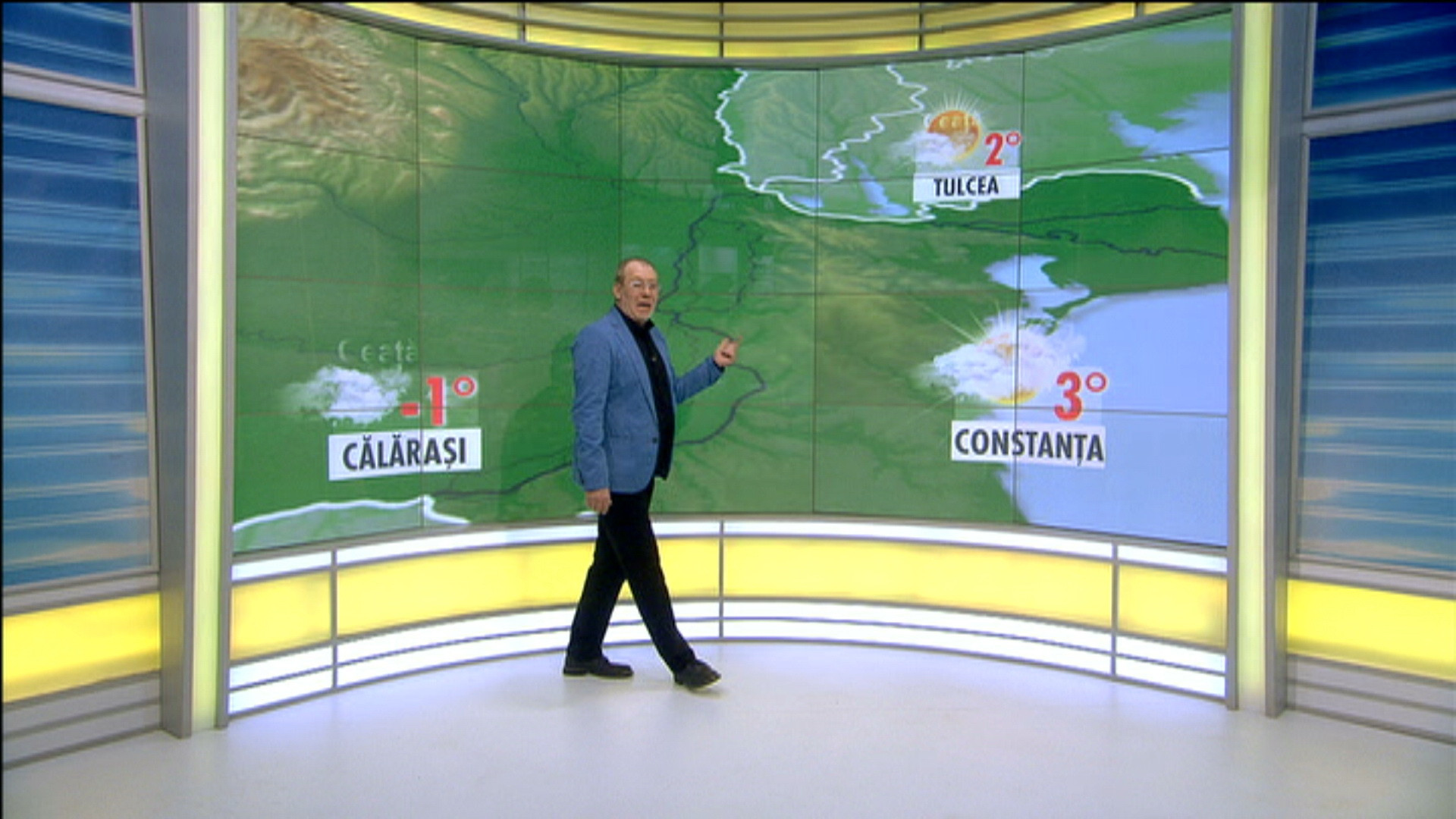Vremea din 7 februarie, prezentata de Florin Busoioc. Prognoza meteo pana luni