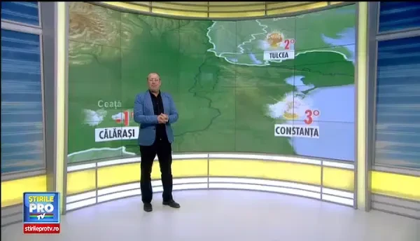 Vremea din 7 februarie, prezentata de Florin Busoioc. Prognoza meteo pana luni