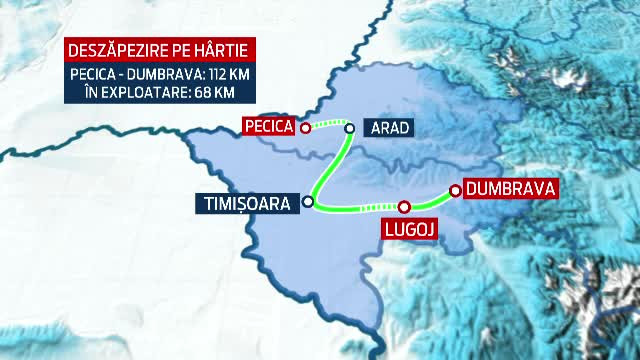 Romania, tara cu infrastructura la pamant, mai stabileste o "performanta". Cum am deszapezit o autostrada care NU EXISTA