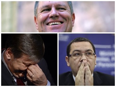 Victor Ponta, Klaus Iohannis, Crin Antonescu