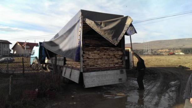 Lemn in valoare de peste 60.000 de lei confiscat de politistii maramureseni