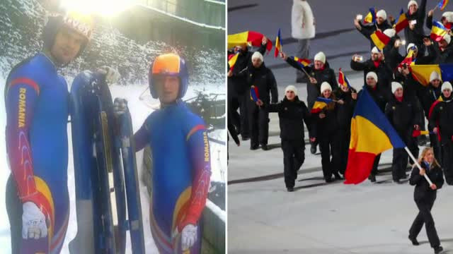 Doi romani au ratat Jocurile de la Soci pentru ca sania lor s-a rupt. Federatia: S-au retras pentru au gresit de 2 ori