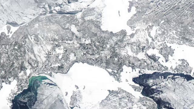 Furtuna de zapada din SUA a anulat 6000 de zboruri. NASA a ilustrat un fenomen meteo, nemaiintalnit de 30 de ani