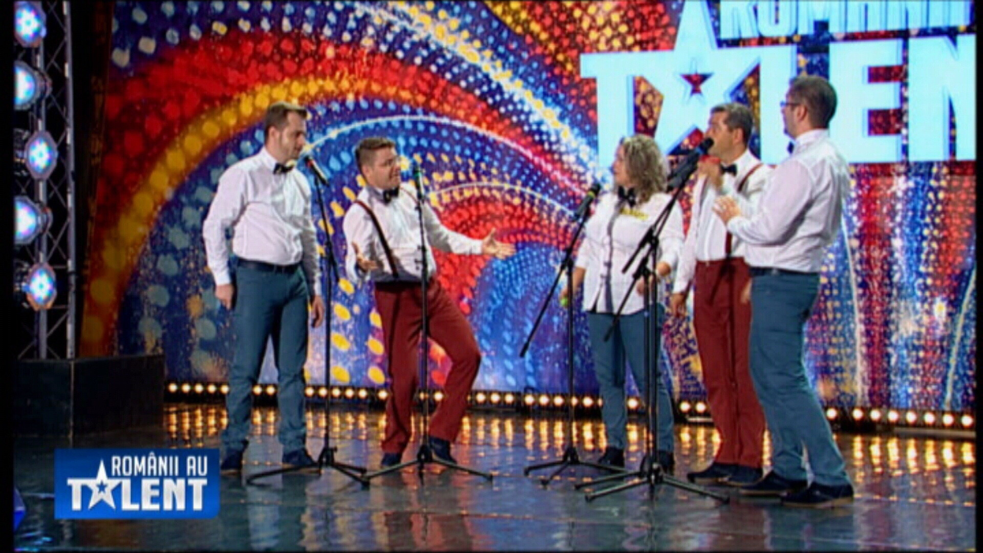 Romanii au talent, sezonul 4. Cvintetul vocal Anatoly din Brasov a primit biletul care ii trimite direct in semifinale