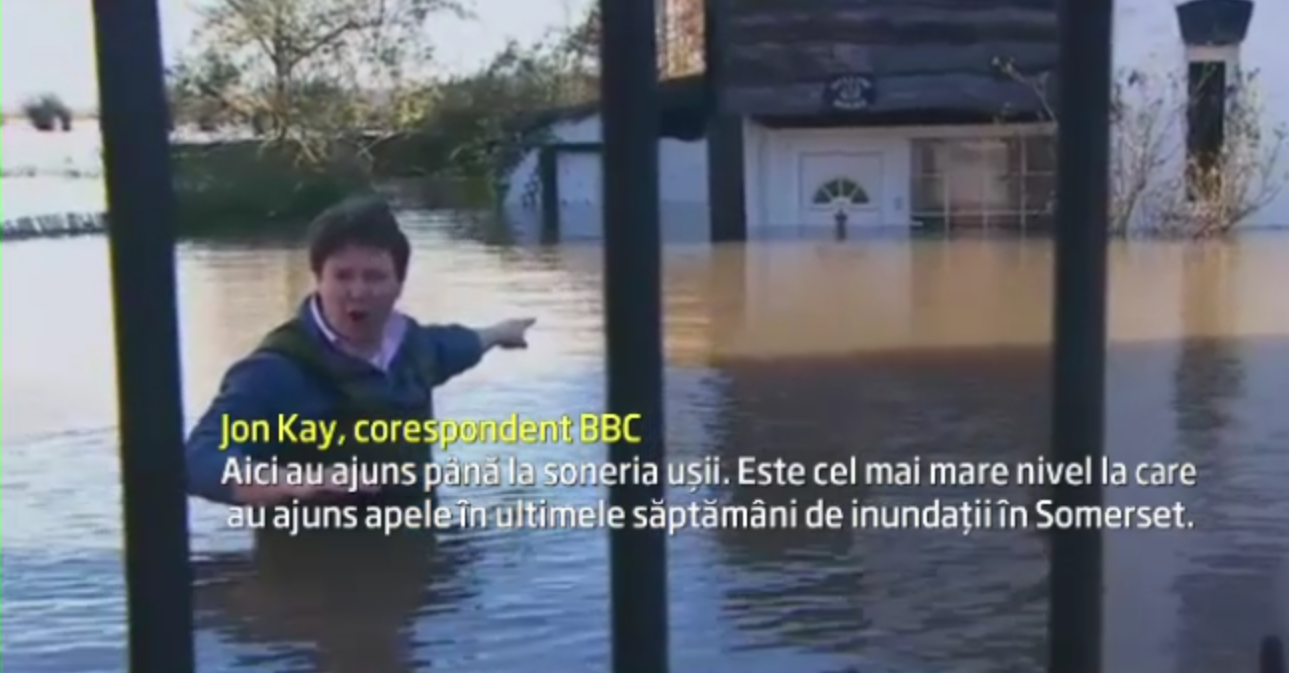 Doua persoane au murit in Marea Britanie din cauza furtunii. Meteorologii anunta o imbunatatire a situatiei