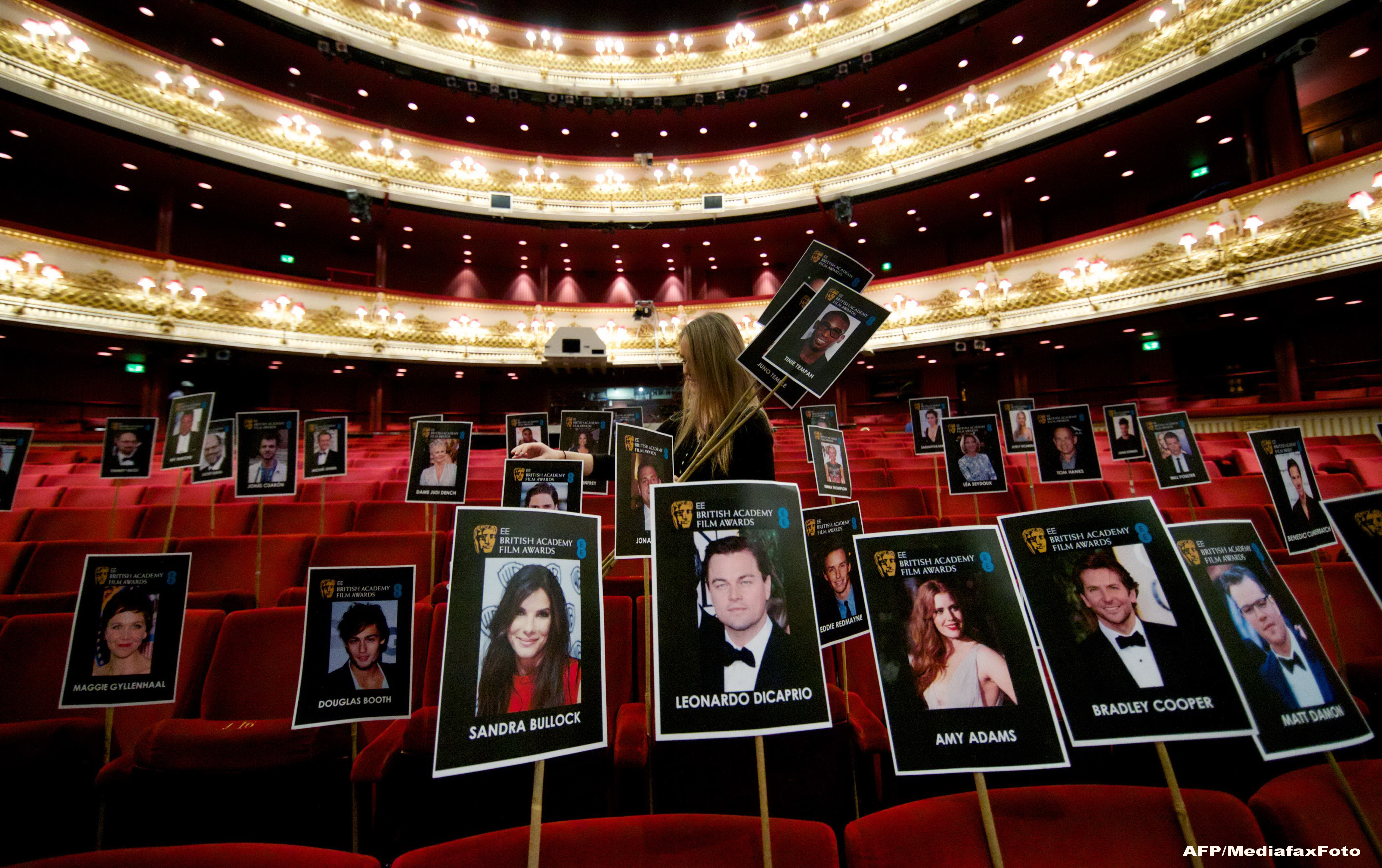 Premiile BAFTA 2014. "12 ani de sclavie", desemnat cel mai bun film al anului. Lista castigatorilor