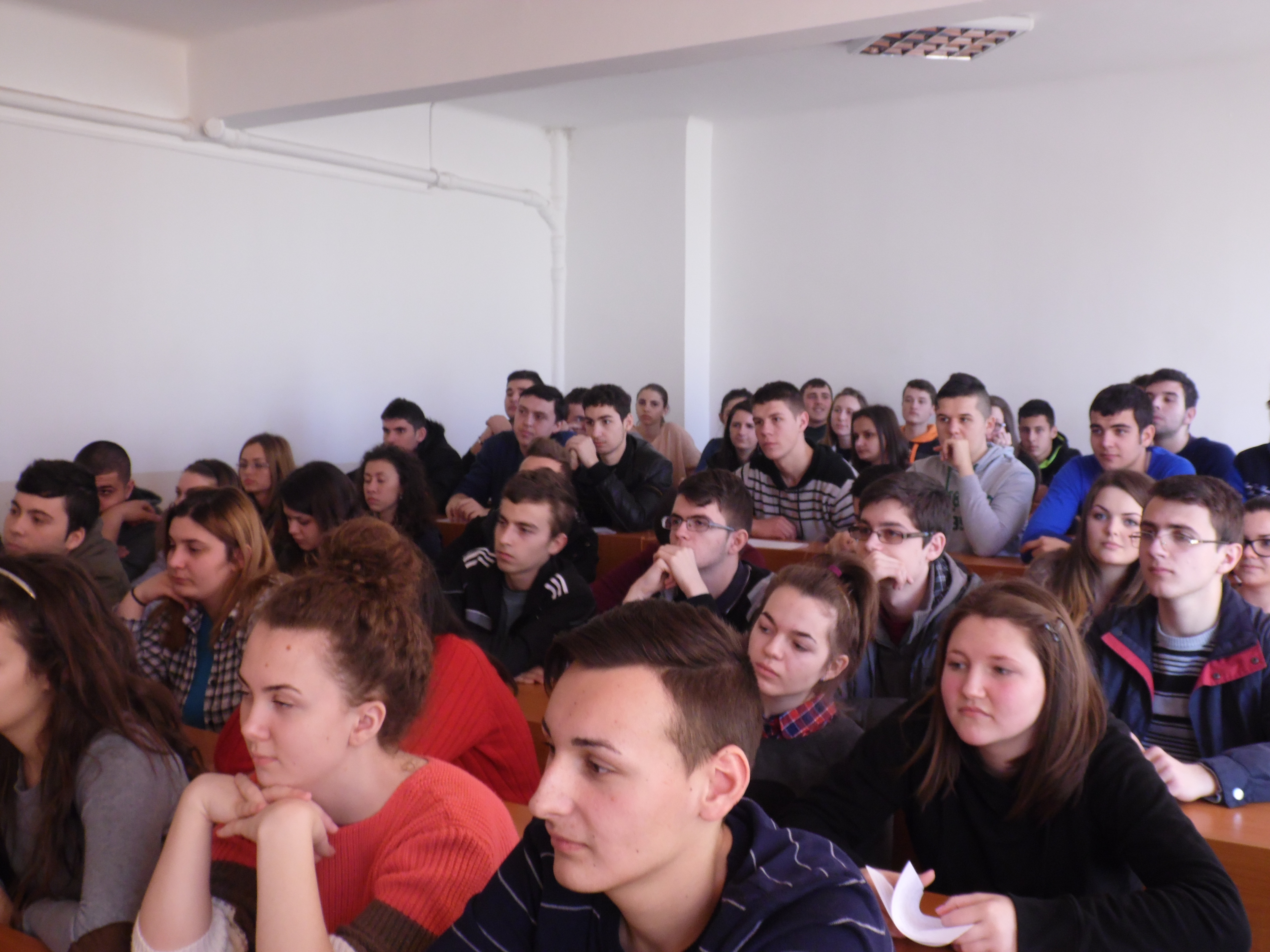 Elevii din Arad au „calatorit” prin istoria radiocomunicatiilor. Au invatat cum este transmisa flacara olimpica, pe glob