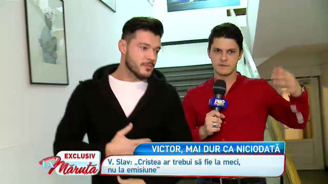 Adrian Cristea ataca. Fotbalistul sustine ca Victor Slav a fost violent cu Bianca. Victor raspunde acuzatiilor, La Maruta