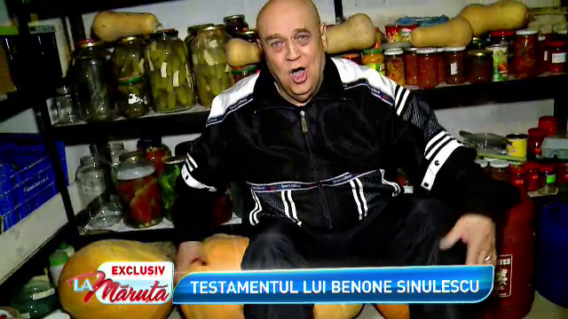 "De ziua de maine nu ma tem niciodata". Benone Sinulescu a vorbit, La Maruta, despre zvonul ca si-a scris testamentul