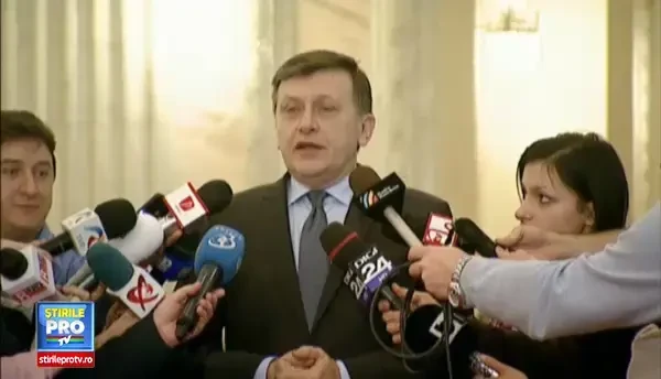 Declaratia lui Crin Antonescu despre propunerea lui Klaus Iohannis pentru postul de vicepremier