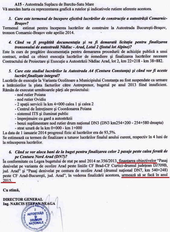 Finantarea pasajelor rutiere din Arad, o iluzie pentru autoritati. Raspunsul neasteptat al CNADNR