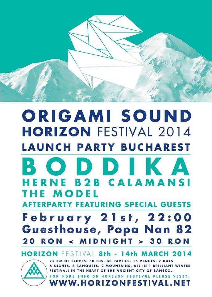 Origami Sound - Horizon Festival Launch Party feat. Boddika - Guesthouse