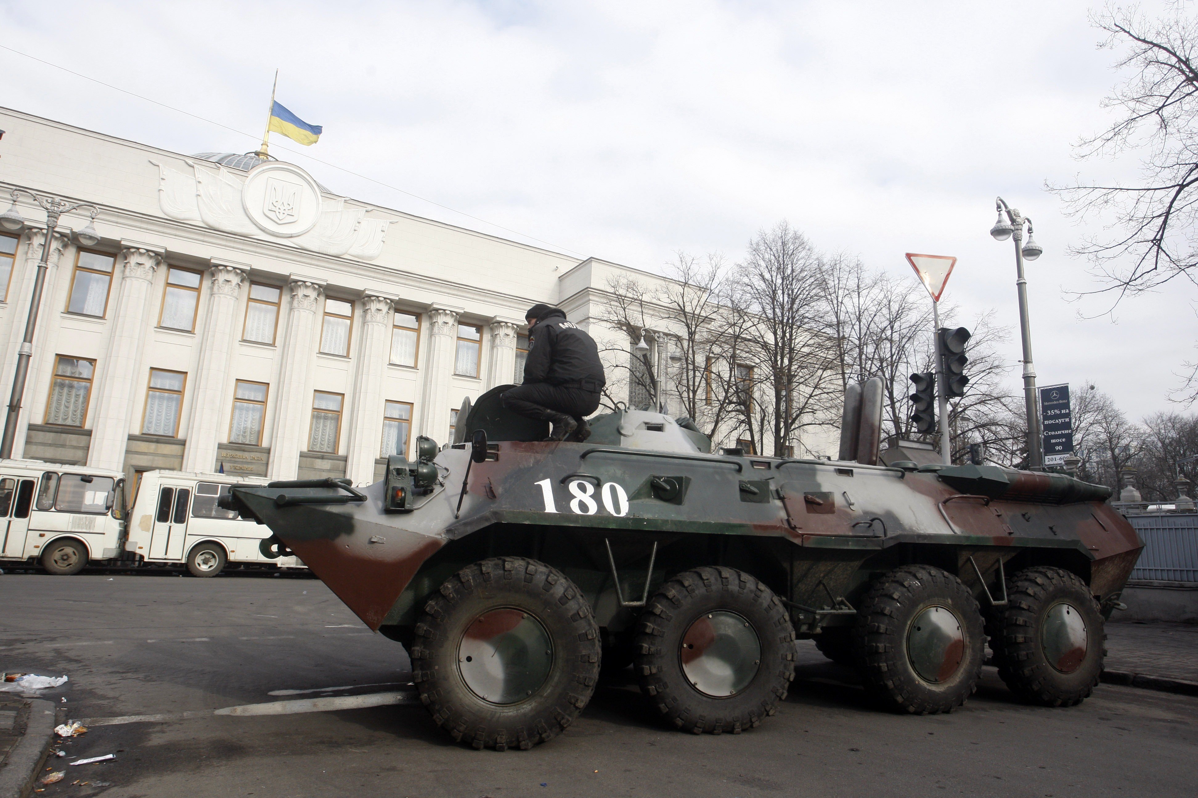 Imagini din timpul protestelor din Kiev, din 20 februarie 2014 - 18