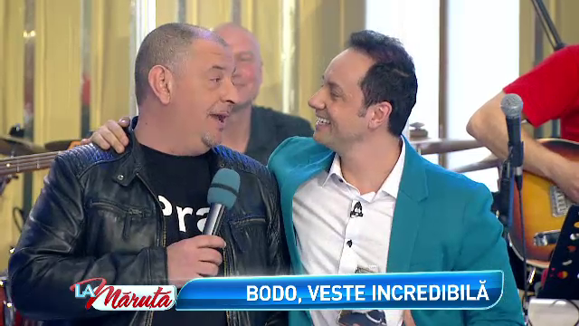 "Avem multa dragoste de oferit." Bodo, din nou tata. Anuntul neasteptat facut de artist, La Maruta