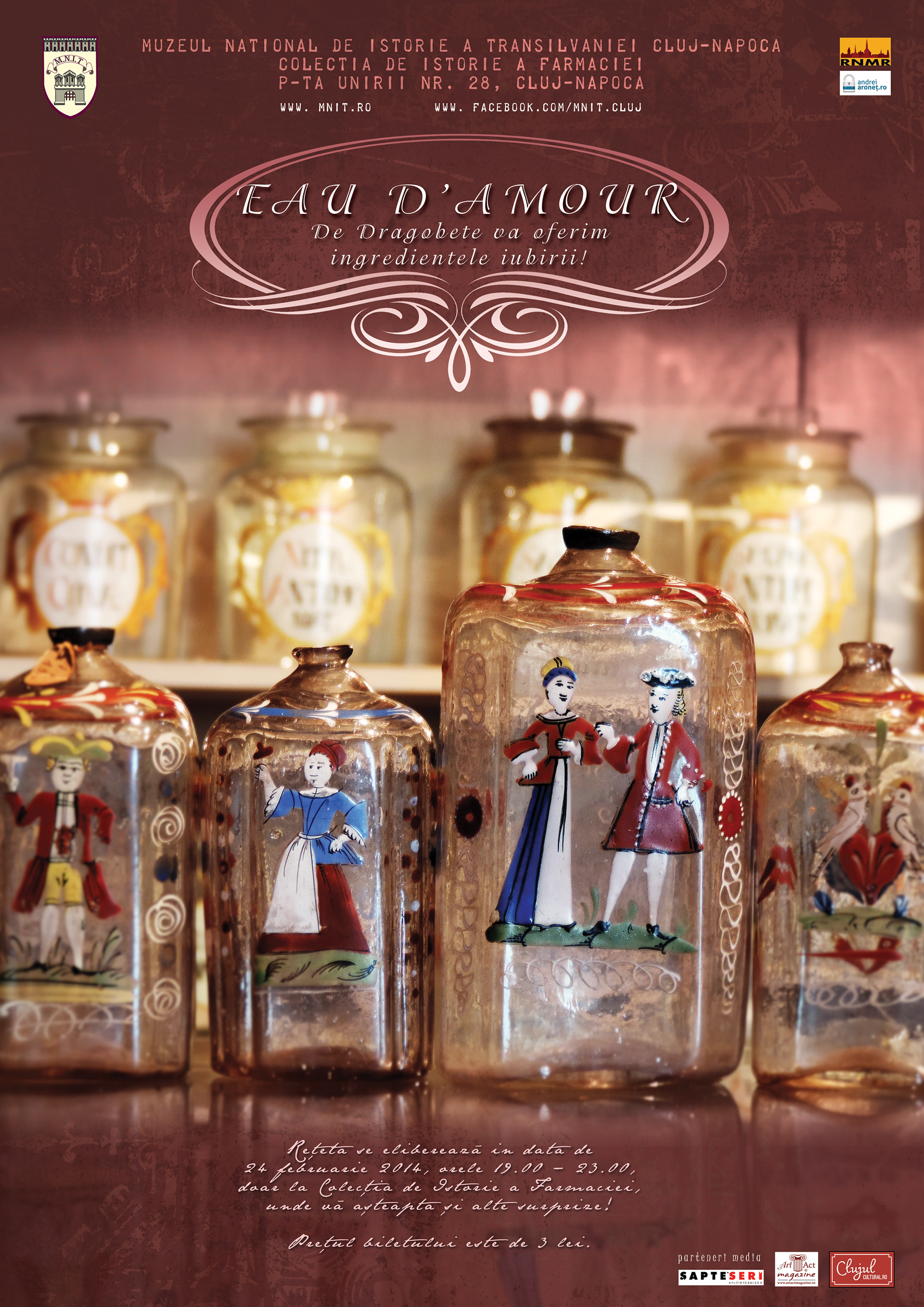 Surpriza de Dragobete. Reteta parfumului iubirii, pusa la dispozitia locuitorilor din Cluj