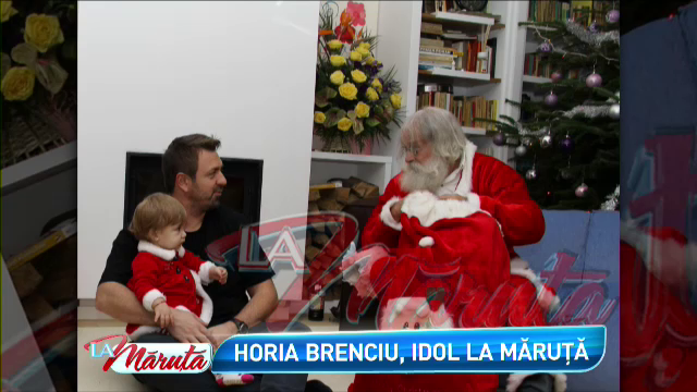 Horia Brenciu, alaturi de fiica sa si de bunicul Dan Dumitrescu