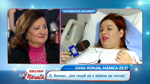 Oana Roman, dupa nastere
