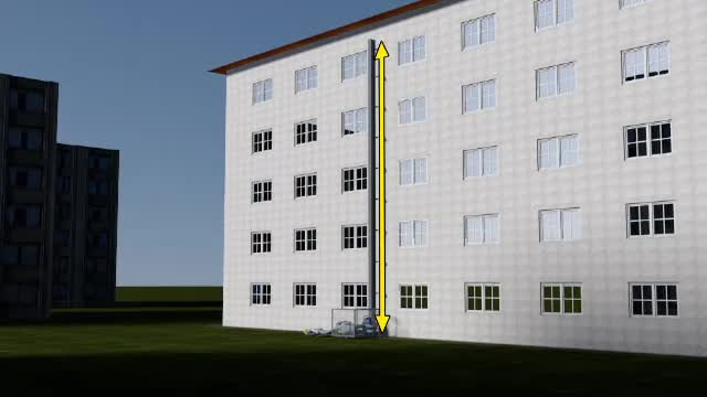 O persoana a murit la Iasi, iar alte doua au fost grav ranite dupa ce s-au prabusit cu un lift exterior, adus din Germania