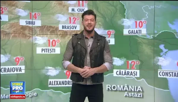 Temperaturile scad usor in cea mai mare parte a tarii. Meteorologii anunta ploi si lapovita