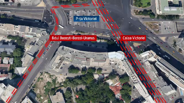 Primul bulevard pe care-l pierd soferii si il castiga pietonii. Calea Victoriei devine "inima Bucurestiului". GRAFICA ANIMATA
