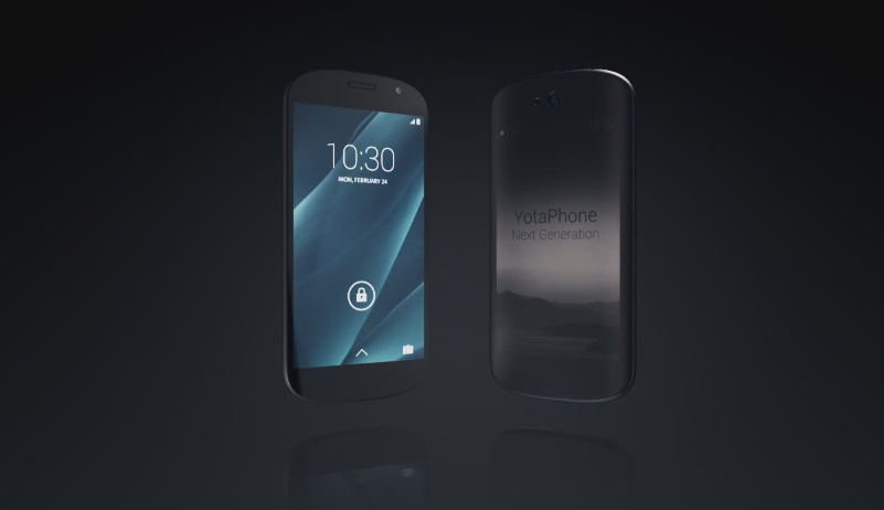MWC 2014. YotaPhone 2, telefonul inteligent cu doua ecrane. Rusii promit o autonomie de pana la 50 de ore