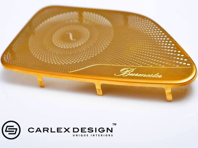 Cu pedale si ornamente din aur la interior: Asa arata Mercedes S63 AMG editie "gold"! FOTO