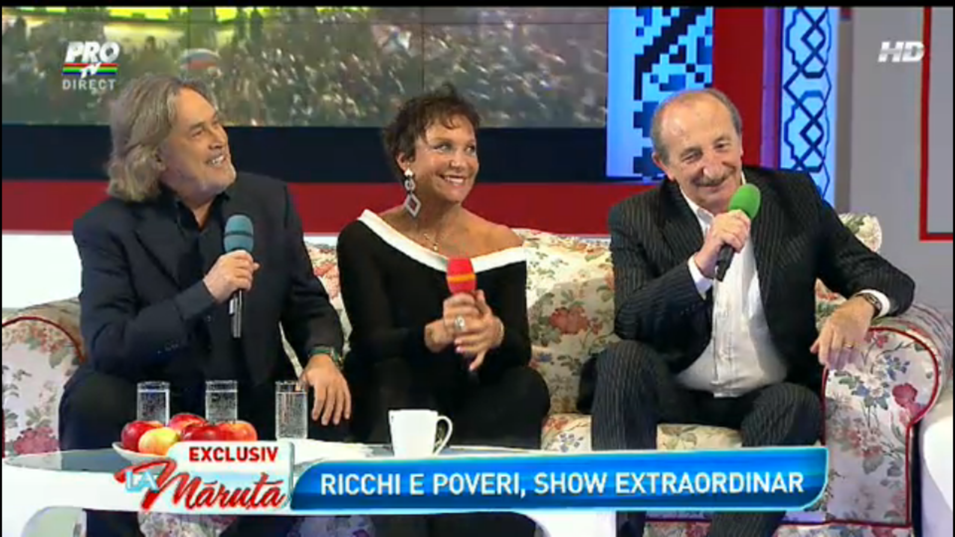 Ricchi e Poveri a sosit in Romania. Ce au facut membrii formatiei italiene in prima noapte petrecuta la noi in tara