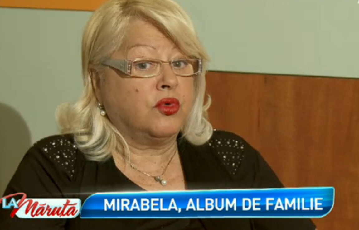 Editie speciala "La Maruta" dedicata Mirabelei Dauer. "Nu am grija de mine, nu ma iubesc, traiesc pentru public"