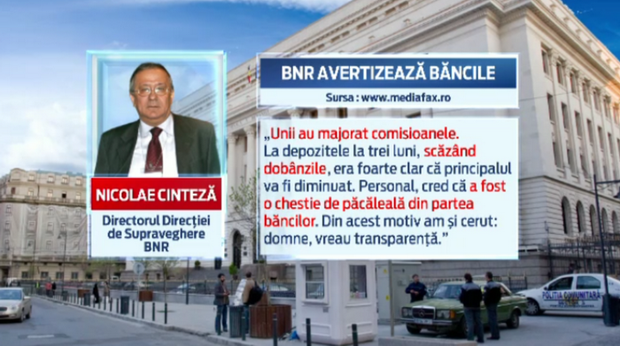 Experiment Stirile PROTV, confirmat de un reprezentant BNR. "A fost o pacaleala din partea bancilor"