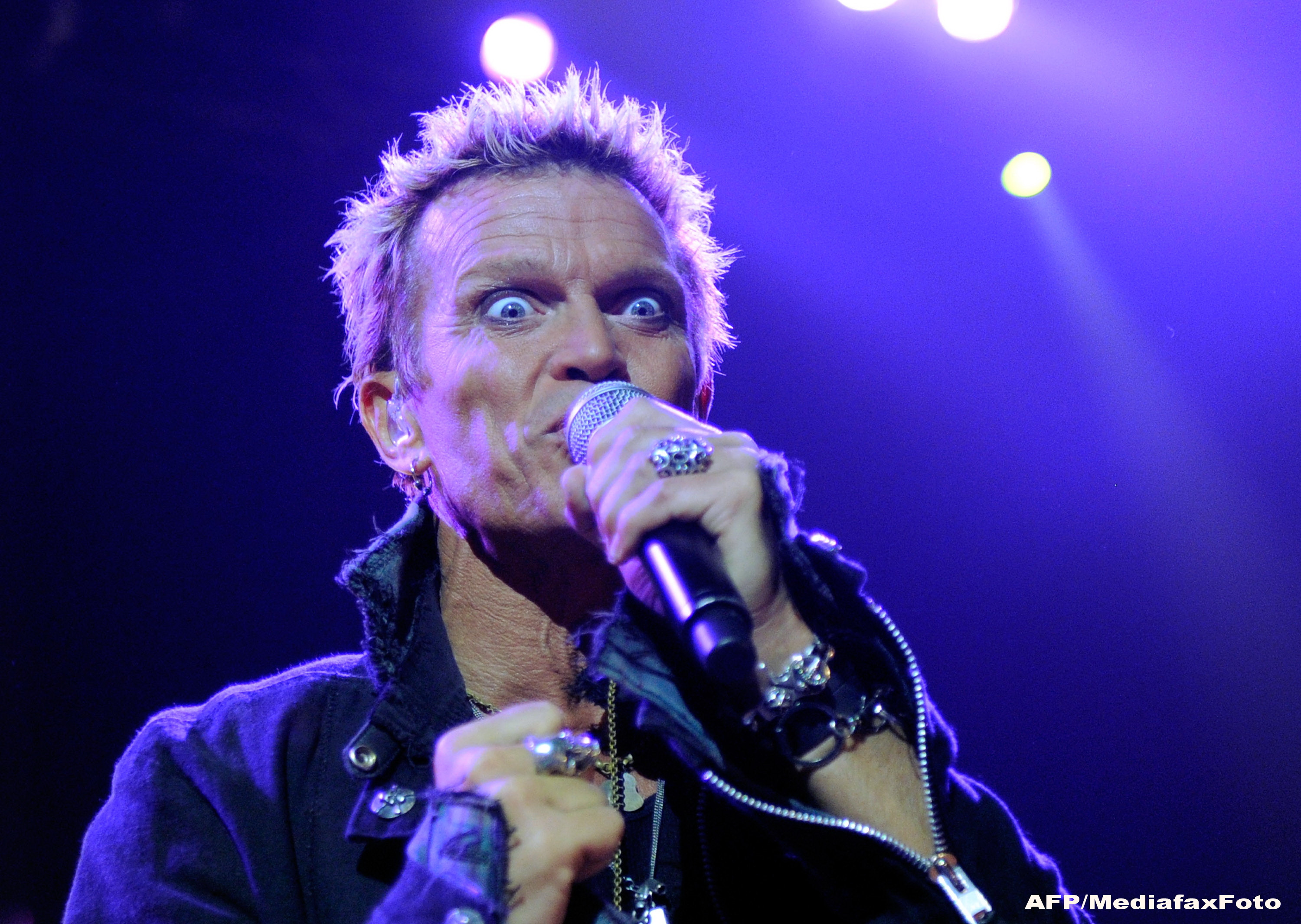 Billy Idol in Romania. Rockerul va sustine concerte la Bucuresti, pe 29 iunie, si la Cluj, pe 30 iunie