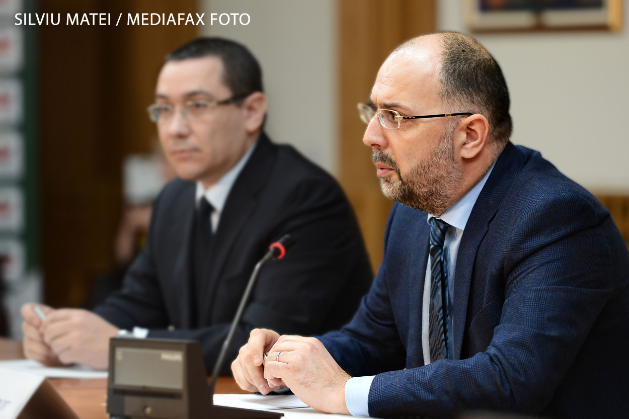 Kelemen Hunor si Victor Ponta