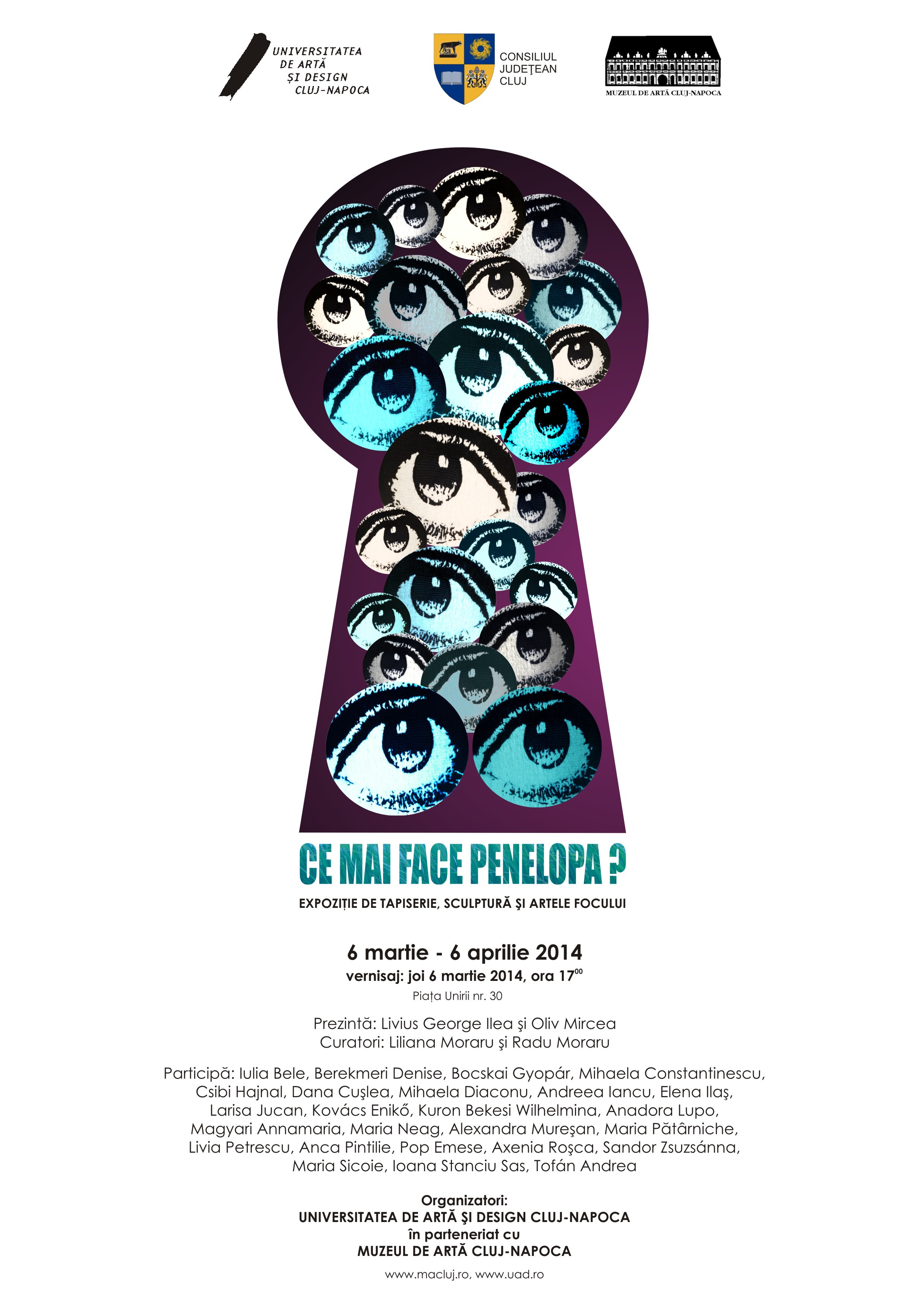 Expozitie trienala de tapiserie, sculptura si artele focului la Muzeul de Arta din Cluj