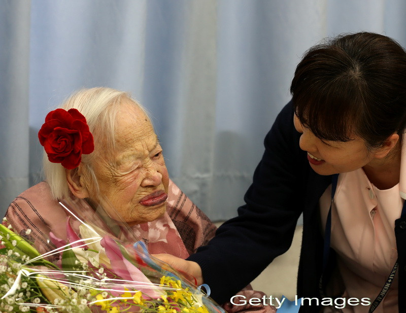 Cea mai varstnica persoana din lume, care e inca in viata, spune ca a ajuns la 116 pentru ca a mancat sushi