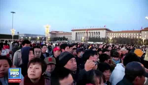CLIPUL ZILEI: Proteste in Piata Tiananmen din China