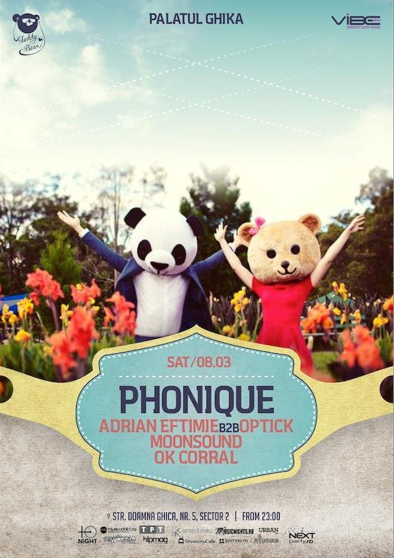 Teddy Bear - Phonique - Palatul Ghika