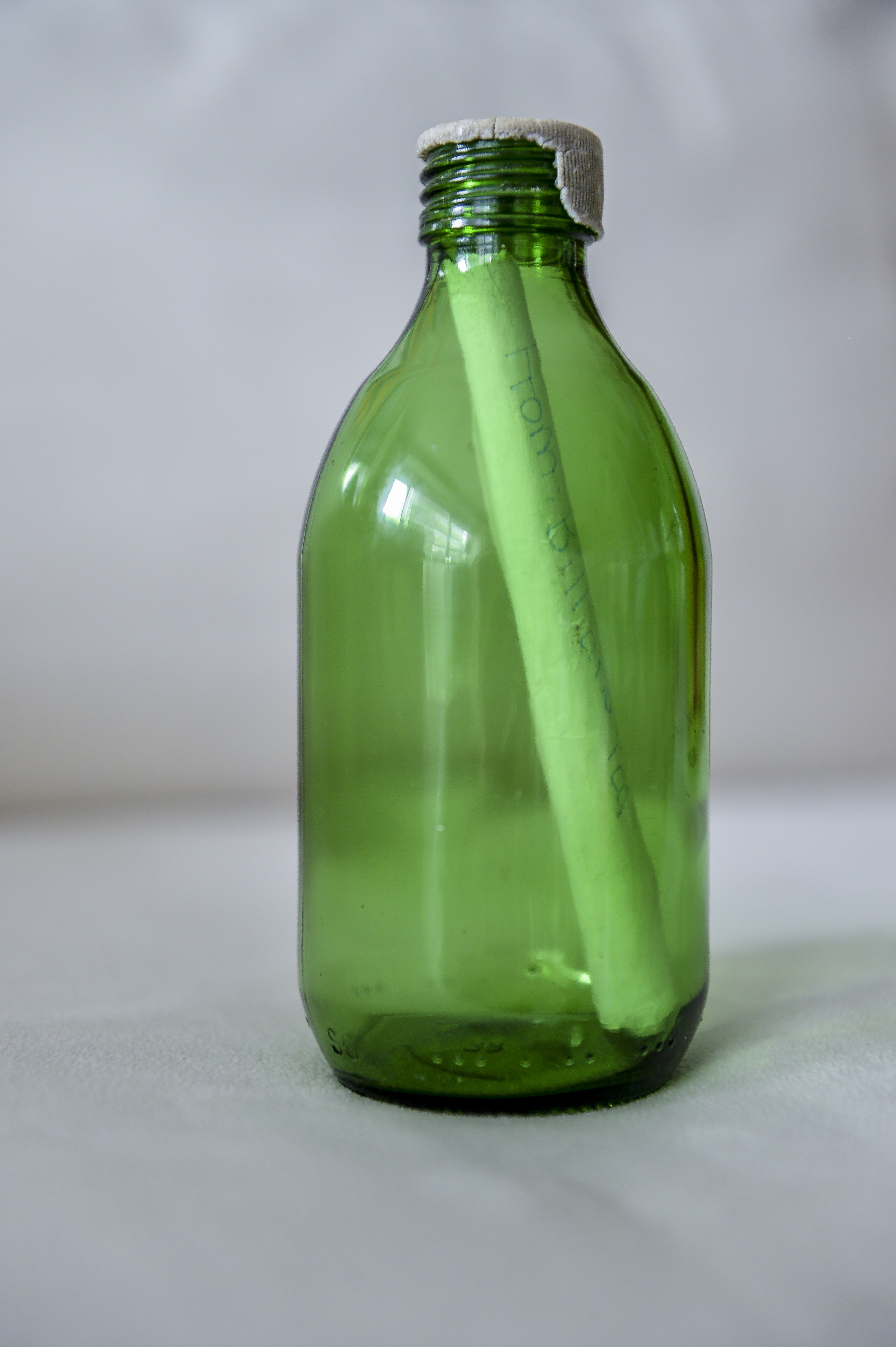 Au gasit cel mai vechi mesaj trimis, in sticla, pe mare. Descoperirea unui pescar german